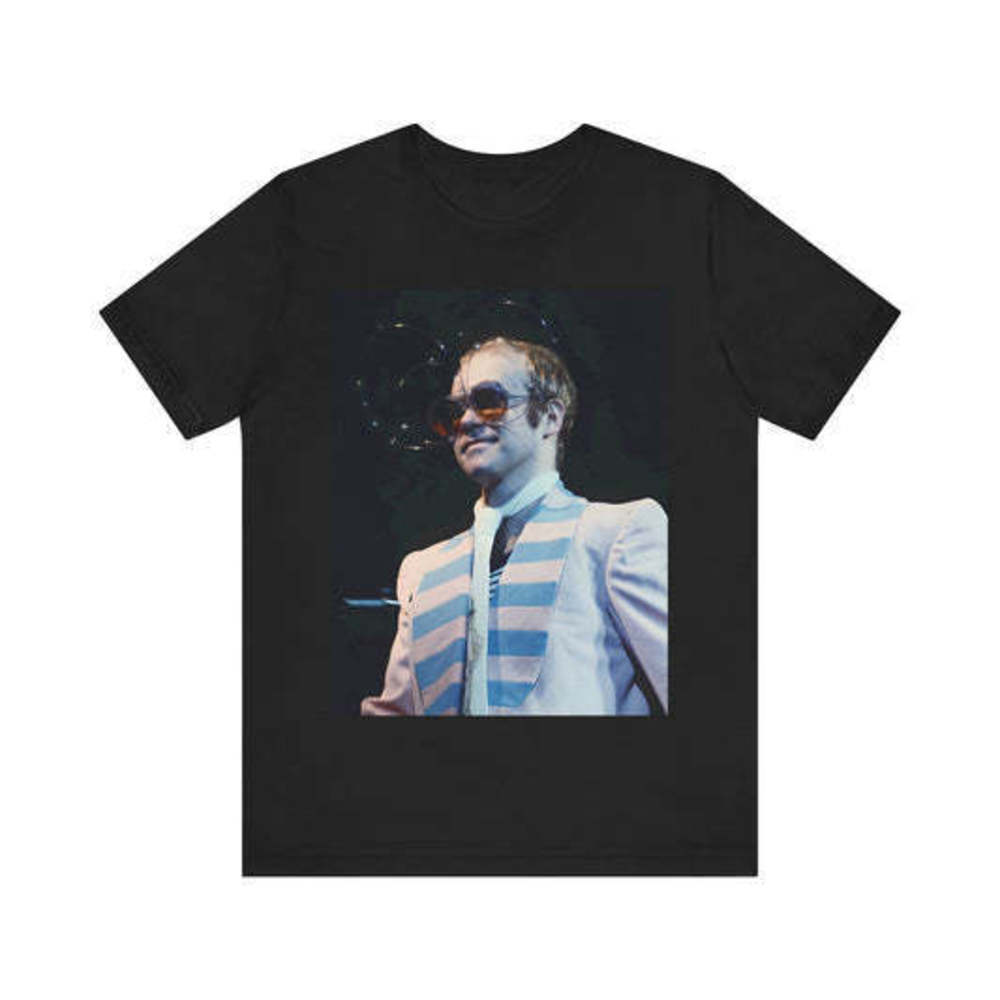 Elton John 90s Style Graphic Music Fan Retro Unisex T-Shirt